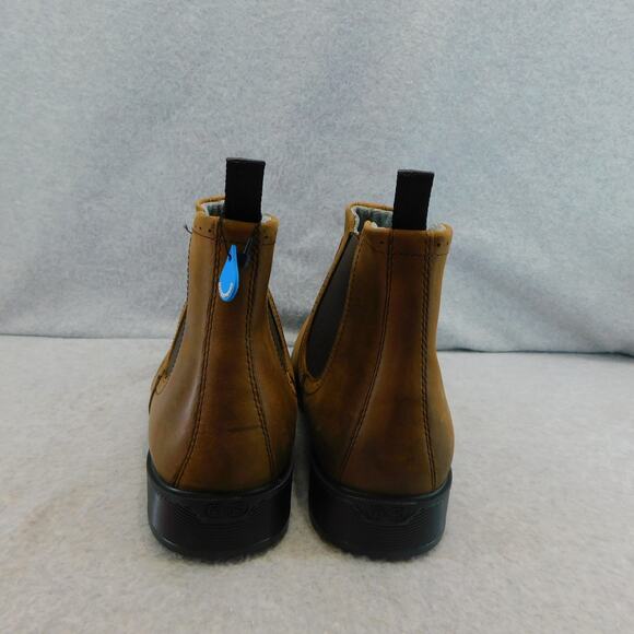 Johnston & Murphy Men's Boots Tan Oiled Full Grain Waterproof Size 11 New - Picture 3 of 12